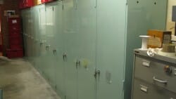 Bolton Museum Egyptology Cabinets