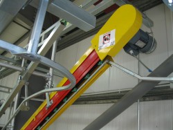 Box rail elevator