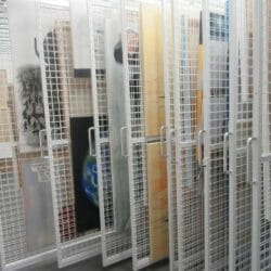 bespoke pull out picture racking