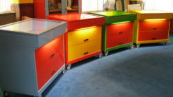museum cabinets at arbuthnot museum