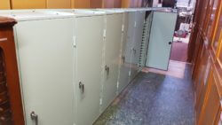 entomology cabinets at Booth Museum