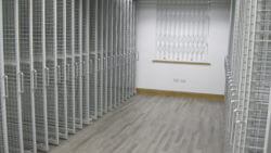 private pull out racking system