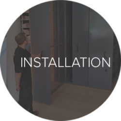 installation button