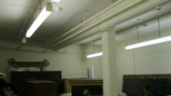 Lady lever Gallery before racking installation