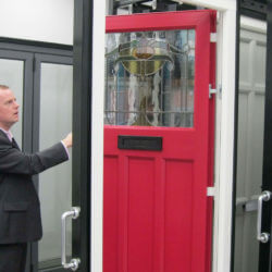 UPVC Door and Window Pull Out Display System